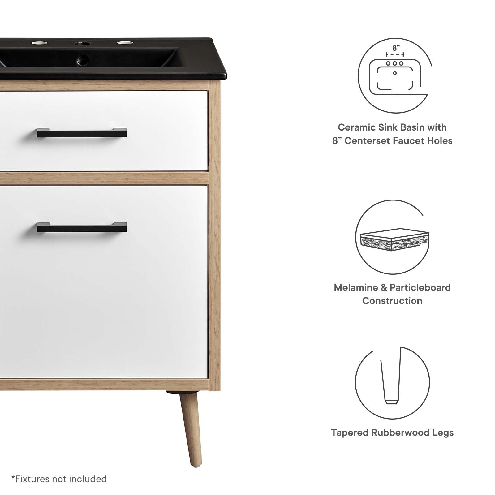 Maverick 24" Bathroom Vanity By Modway - EEI-6499 | Bathroom Accessories | Modishstore - 10