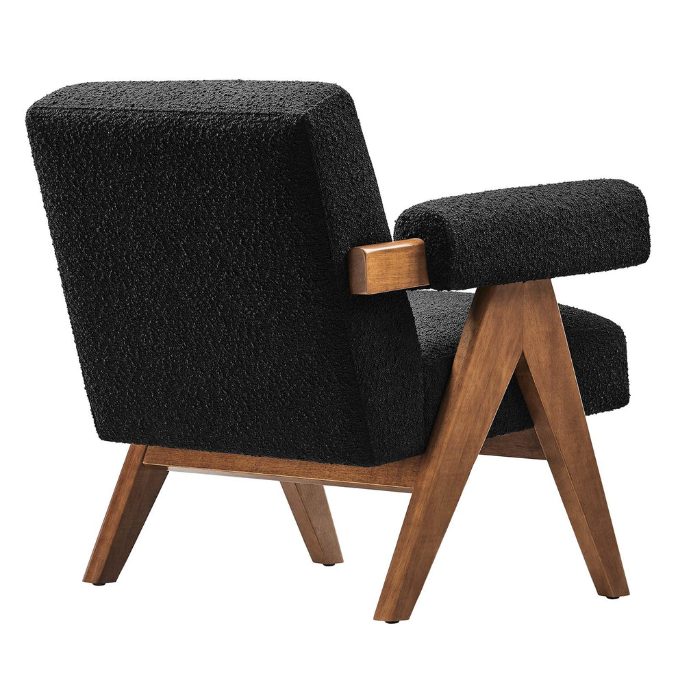 Lyra Boucle Fabric Armchair By Modway - EEI-6502 | Armchairs | Modishstore - 3