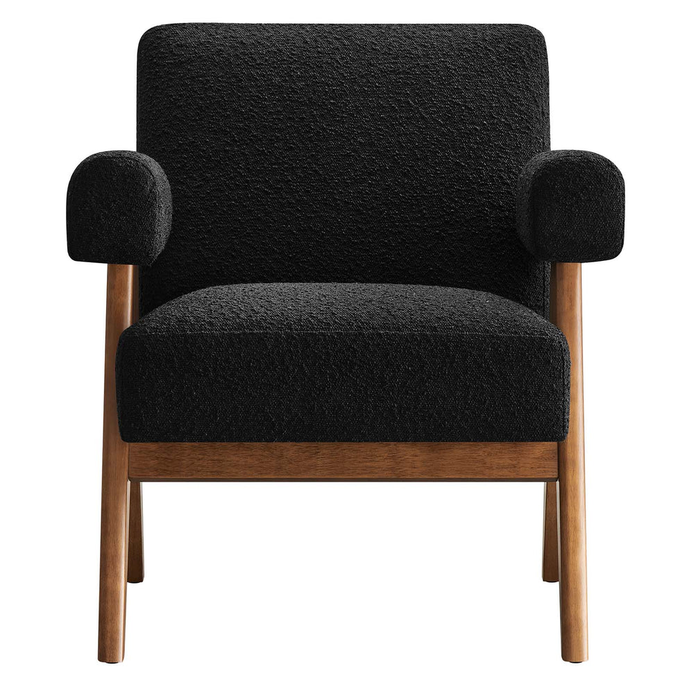 Lyra Boucle Fabric Armchair By Modway - EEI-6502 | Armchairs | Modishstore - 4