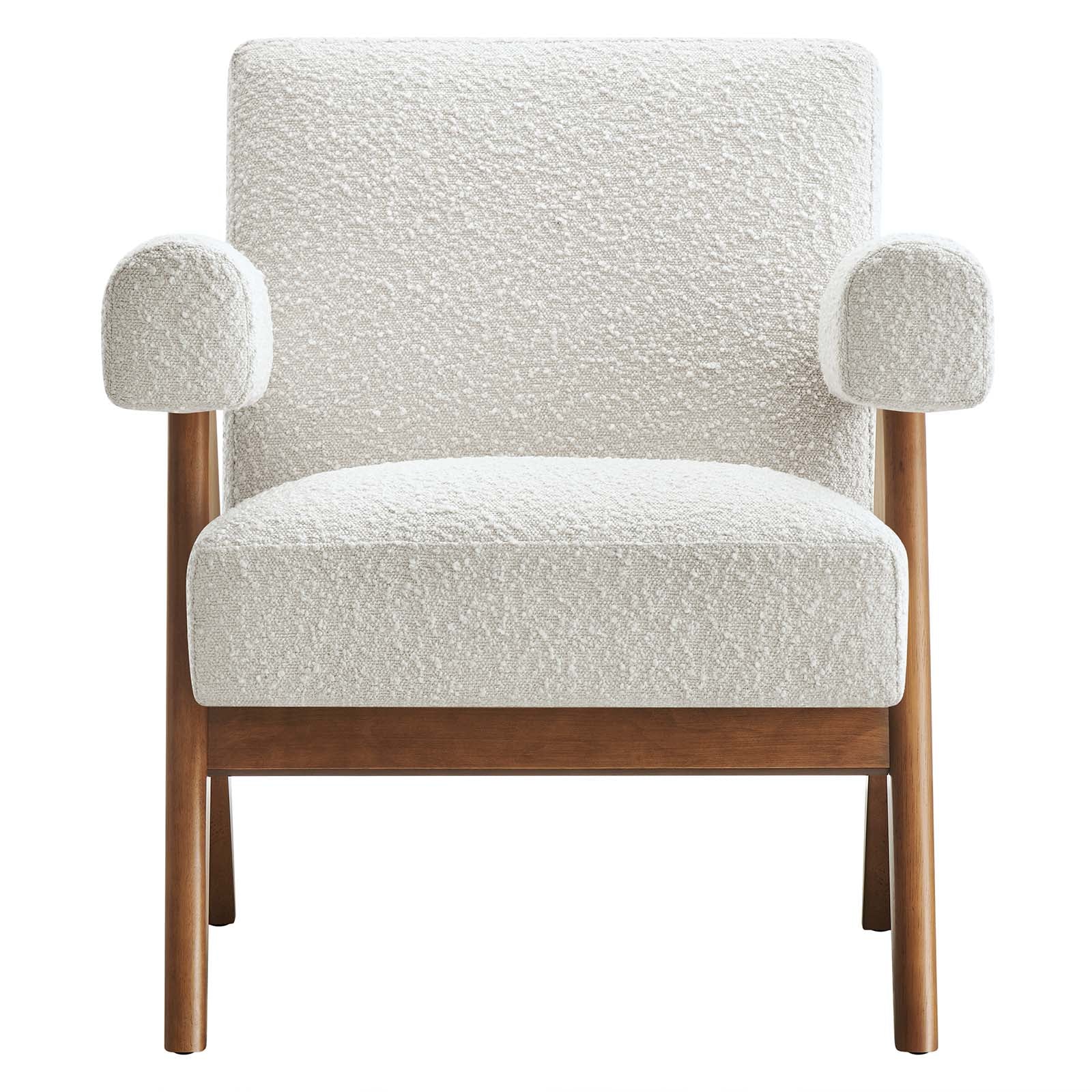 Lyra Boucle Fabric Armchair By Modway - EEI-6502 | Armchairs | Modishstore - 12