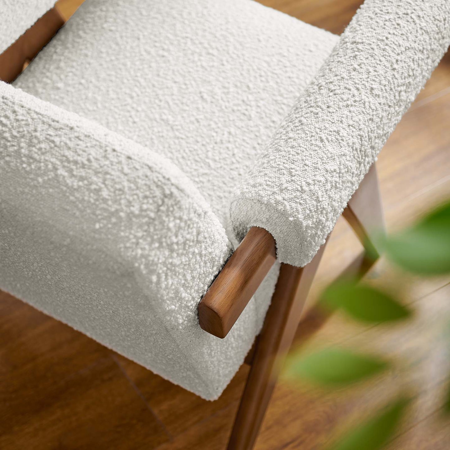 Lyra Boucle Fabric Armchair By Modway - EEI-6502 | Armchairs | Modishstore - 16