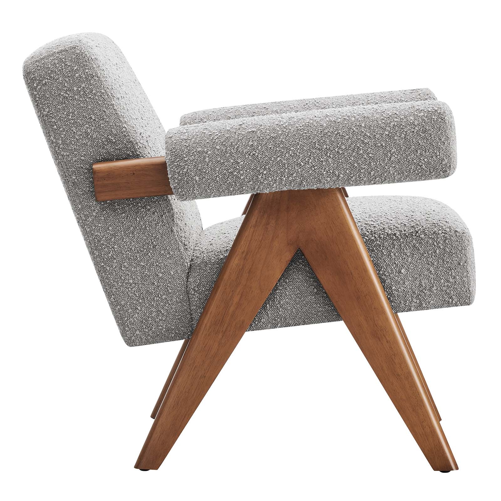 Lyra Boucle Fabric Armchair By Modway - EEI-6502 | Armchairs | Modway - 18