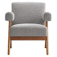 Lyra Boucle Fabric Armchair By Modway - EEI-6502 | Armchairs | Modway - 20