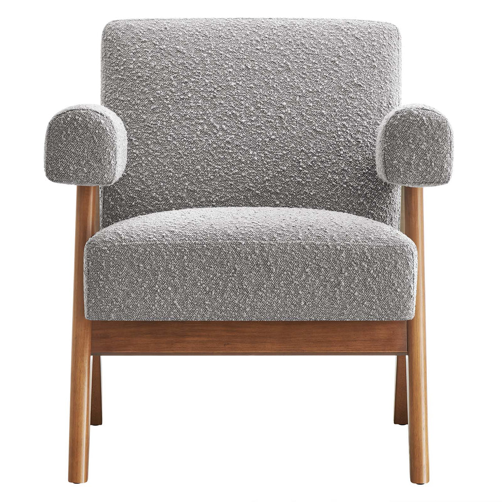 Lyra Boucle Fabric Armchair By Modway - EEI-6502 | Armchairs | Modishstore - 20