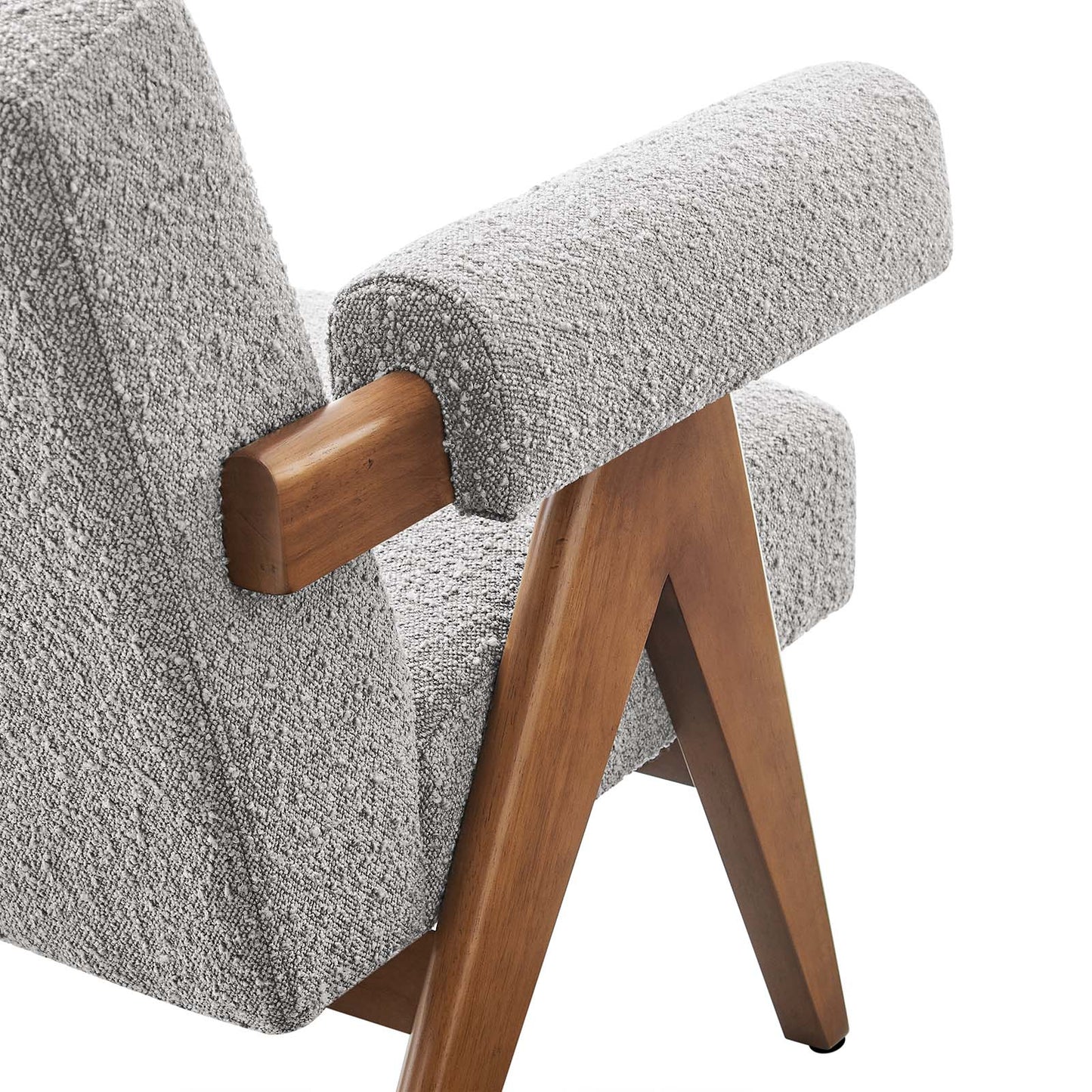 Lyra Boucle Fabric Armchair By Modway - EEI-6502 | Armchairs | Modishstore - 21