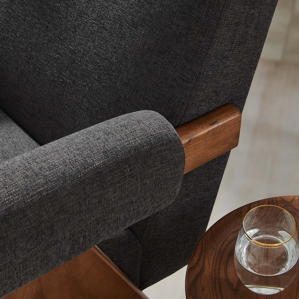 Lyra Fabric Armchair By Modway - EEI-6503 | Armchairs | Modishstore - 8