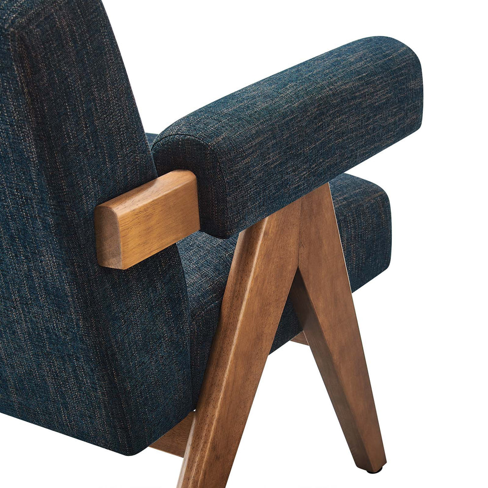 Lyra Fabric Armchair By Modway - EEI-6503 | Armchairs | Modishstore - 13