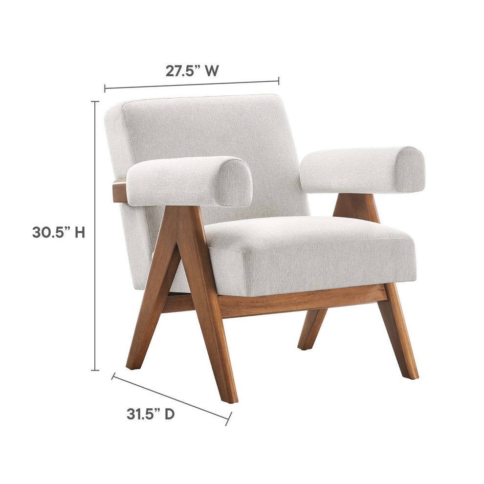 Lyra Fabric Armchair By Modway - EEI-6503 | Armchairs | Modishstore - 23