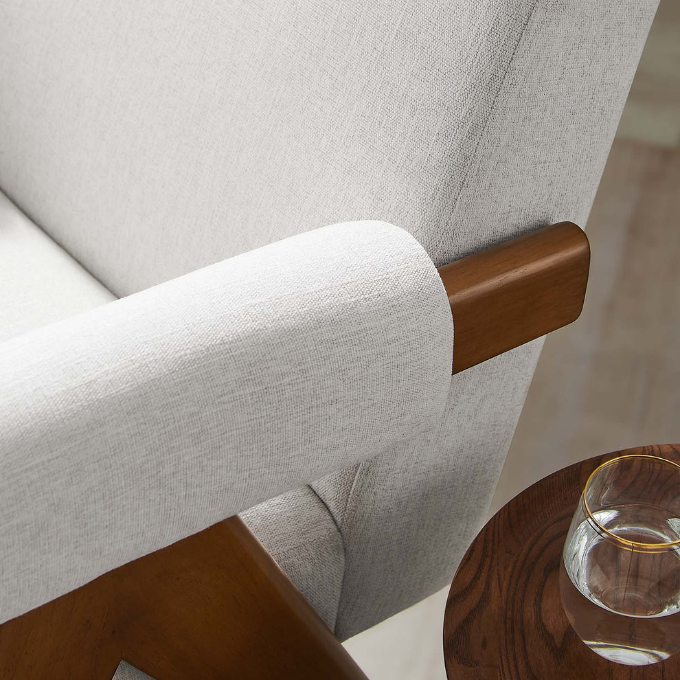 Lyra Fabric Armchair By Modway - EEI-6503 | Armchairs | Modishstore - 24