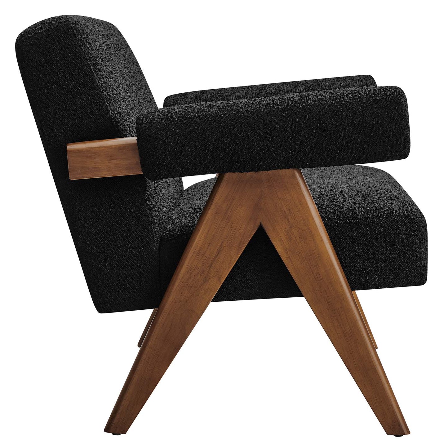 Lyra Boucle Fabric Loveseat By Modway - EEI-6504 | Loveseats | Modishstore - 3