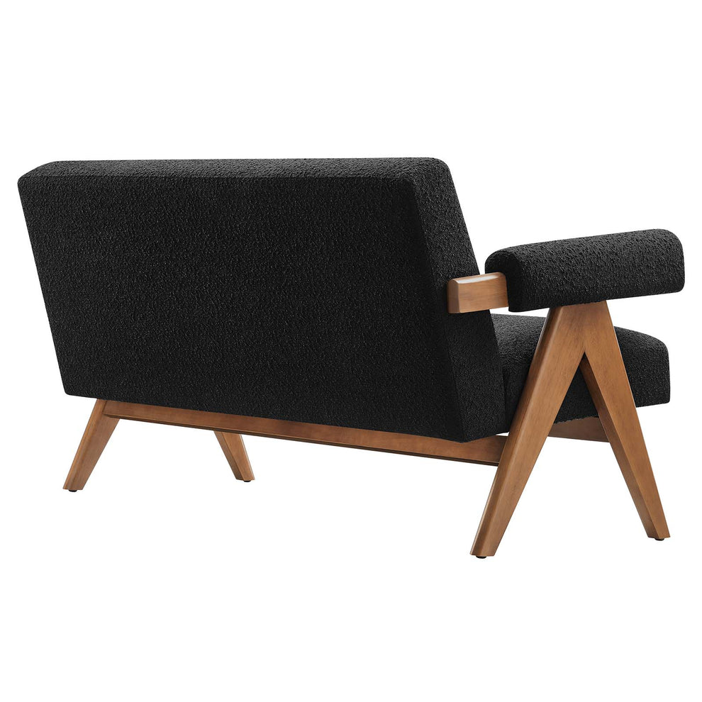 Lyra Boucle Fabric Loveseat By Modway - EEI-6504 | Loveseats | Modishstore - 4