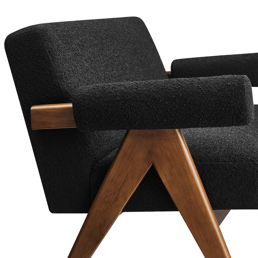Lyra Boucle Fabric Loveseat By Modway - EEI-6504 | Loveseats | Modishstore - 5