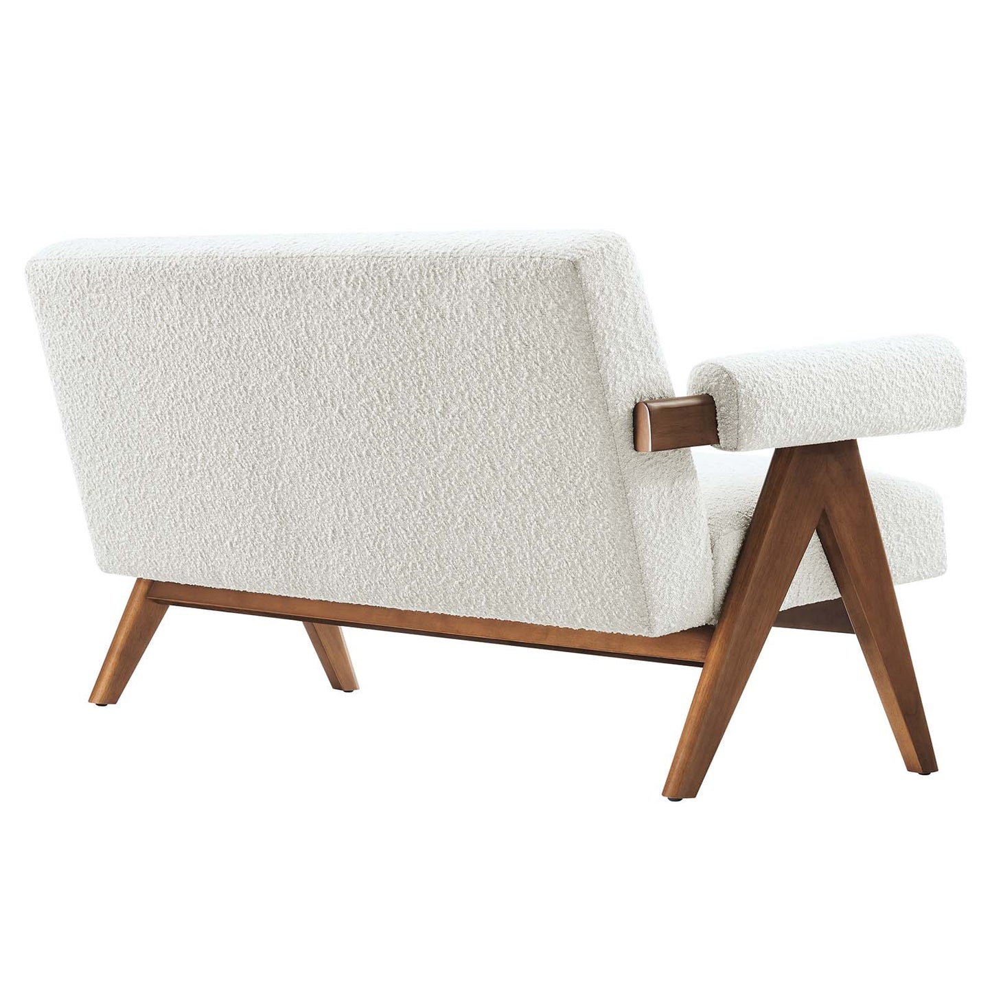 Lyra Boucle Fabric Loveseat By Modway - EEI-6504 | Loveseats | Modishstore - 11