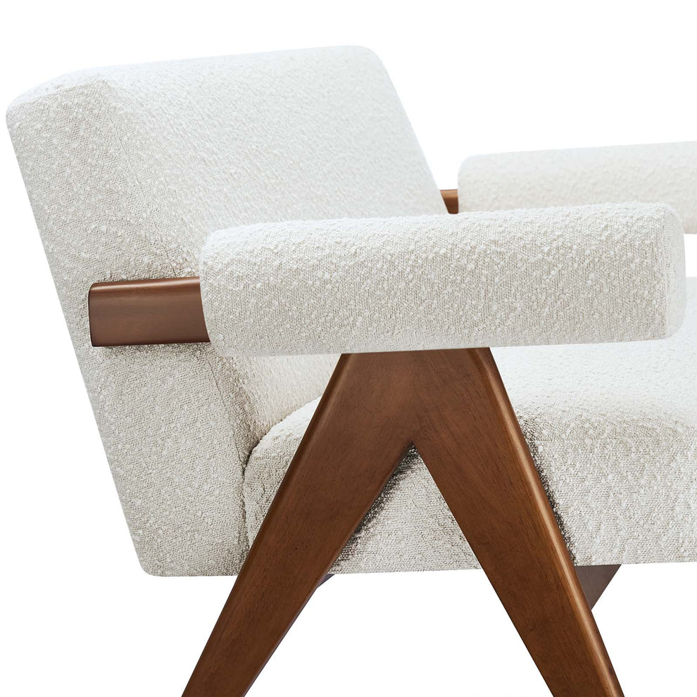 Lyra Boucle Fabric Loveseat By Modway - EEI-6504 | Loveseats | Modishstore - 13
