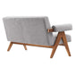 Lyra Boucle Fabric Loveseat By Modway - EEI-6504 | Loveseats | Modishstore - 19