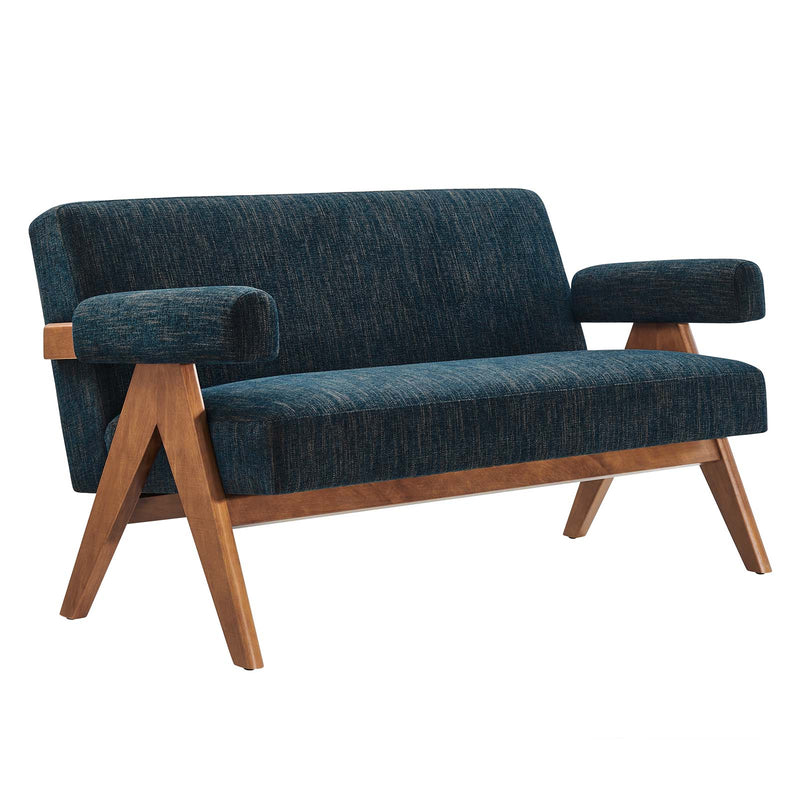 Lyra Fabric Loveseat By Modway - EEI-6505 | Loveseats | Modishstore - 9