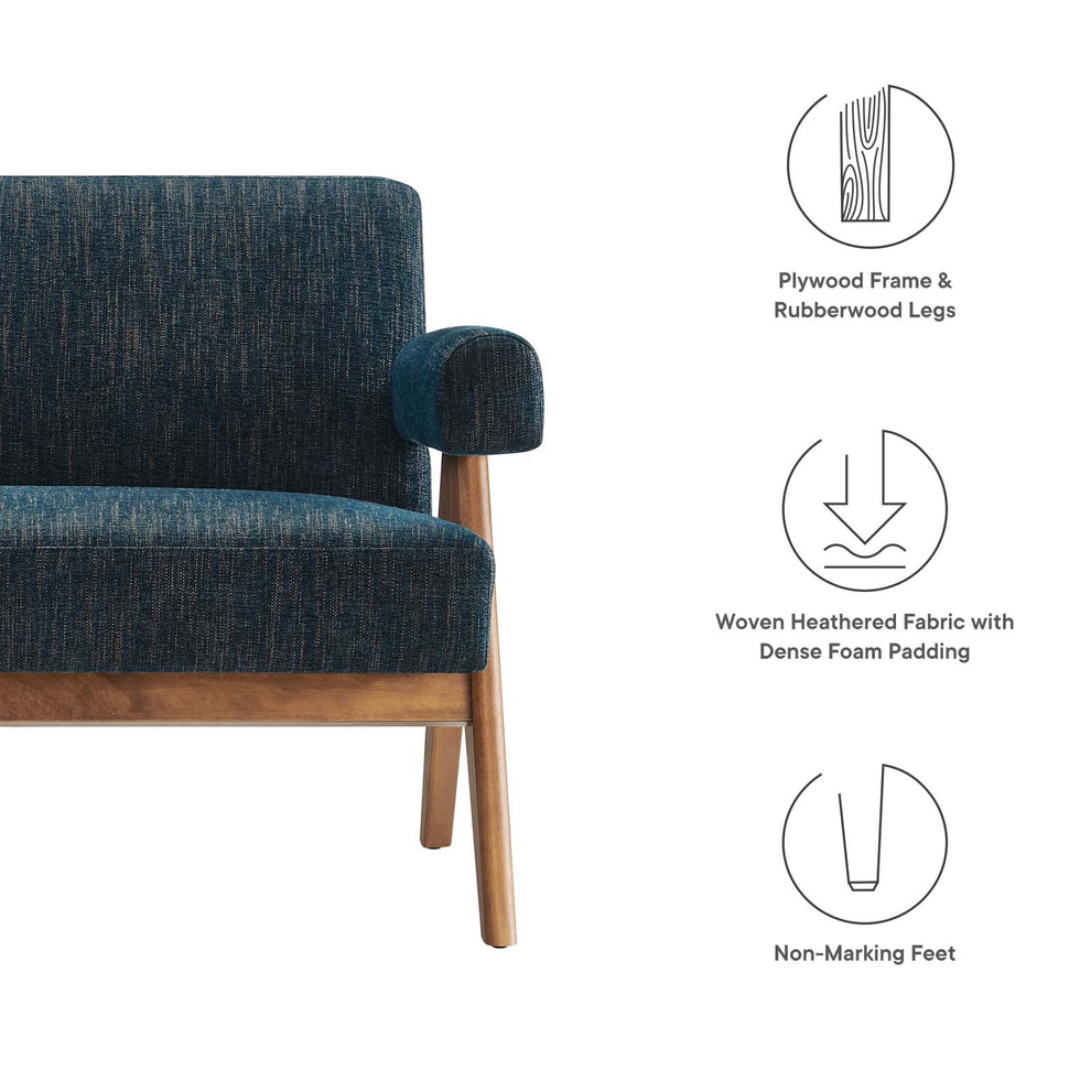 Lyra Fabric Loveseat By Modway - EEI-6505 | Loveseats | Modishstore - 14