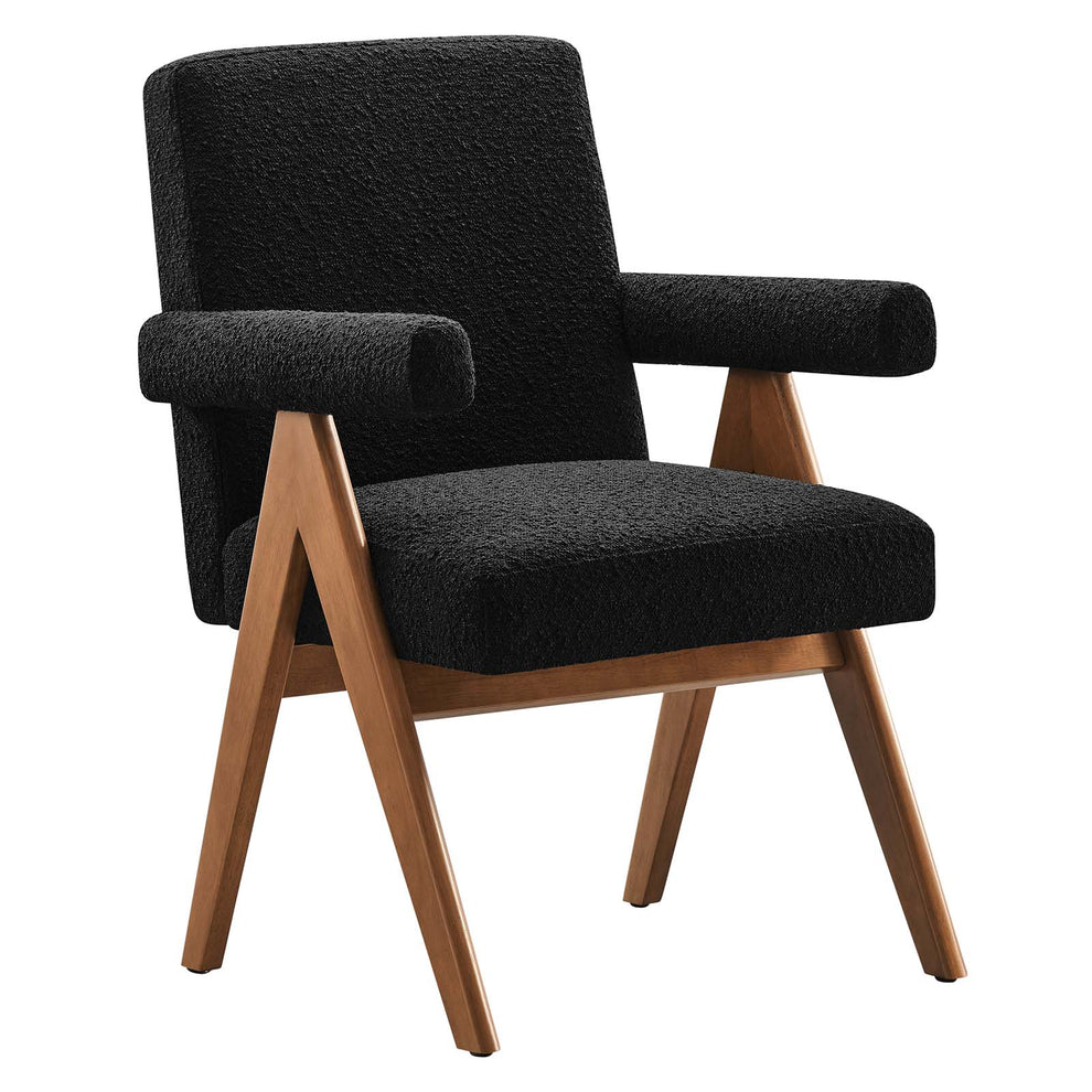 Lyra Boucle Fabric Dining Room Chair - Set of 2 By Modway - EEI-6506 | Dining Chairs | Modishstore - 3