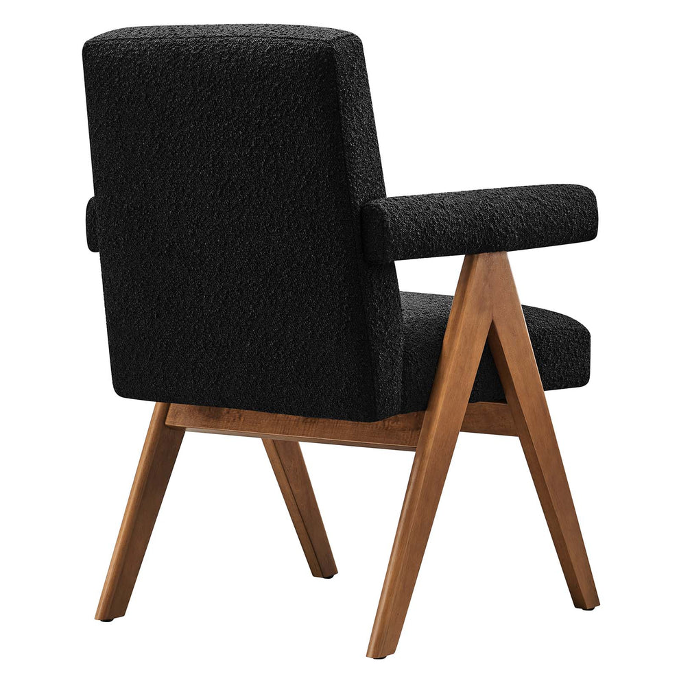 Lyra Boucle Fabric Dining Room Chair - Set of 2 By Modway - EEI-6506 | Dining Chairs | Modishstore - 5