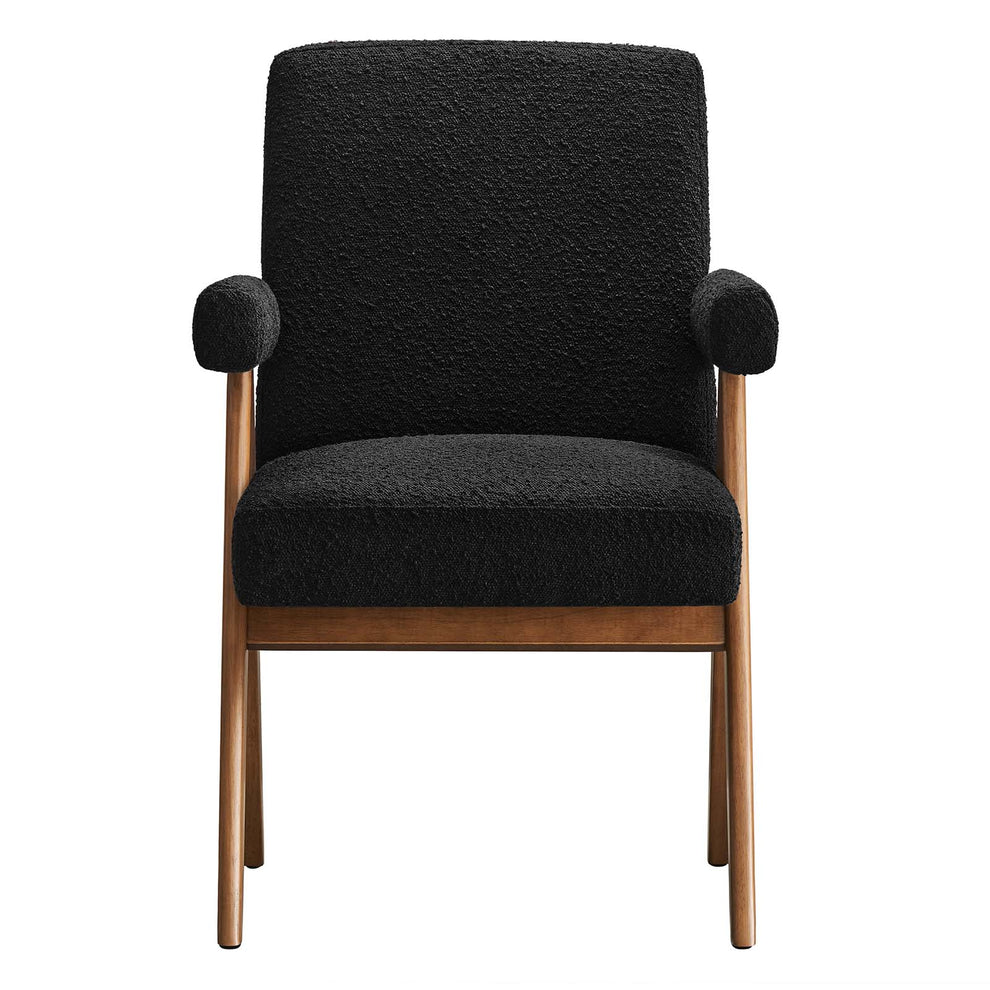Lyra Boucle Fabric Dining Room Chair - Set of 2 By Modway - EEI-6506 | Dining Chairs | Modishstore - 6