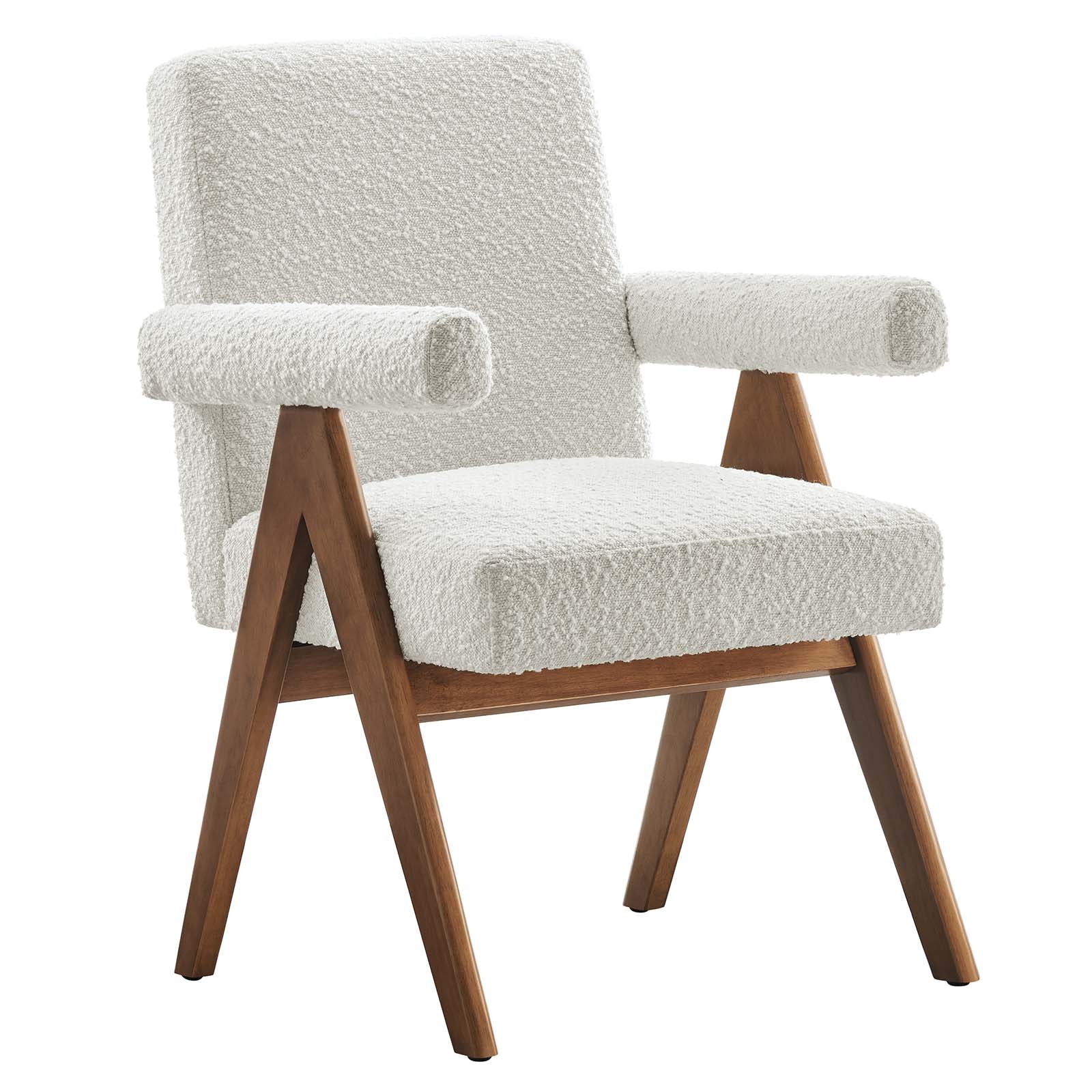 Lyra Boucle Fabric Dining Room Chair - Set of 2 By Modway - EEI-6506 | Dining Chairs | Modway - 12