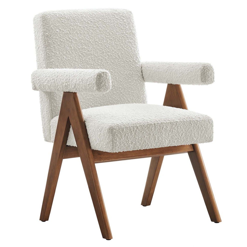 Lyra Boucle Fabric Dining Room Chair - Set of 2 By Modway - EEI-6506 | Dining Chairs | Modishstore - 12