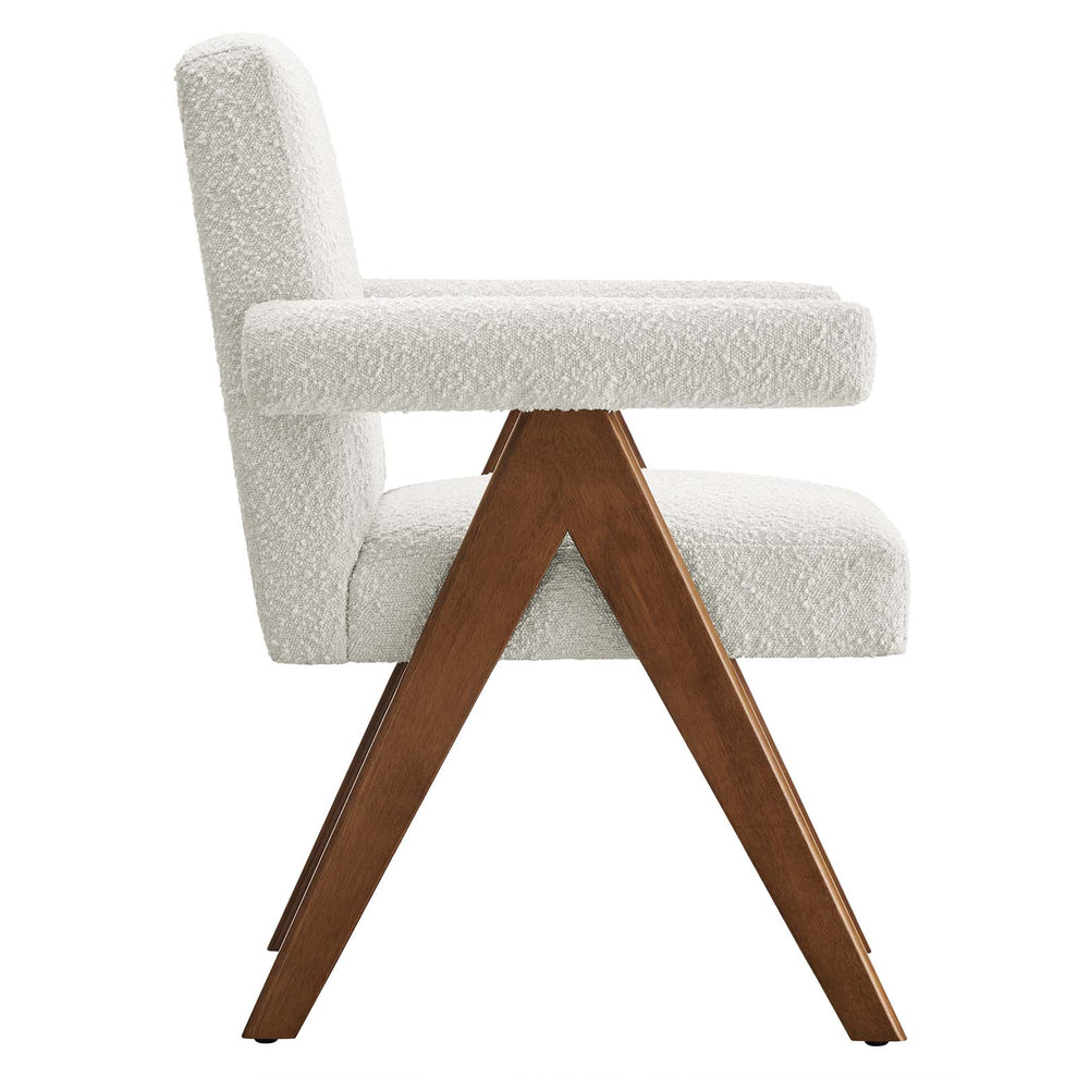 Lyra Boucle Fabric Dining Room Chair - Set of 2 By Modway - EEI-6506 | Dining Chairs | Modishstore - 13
