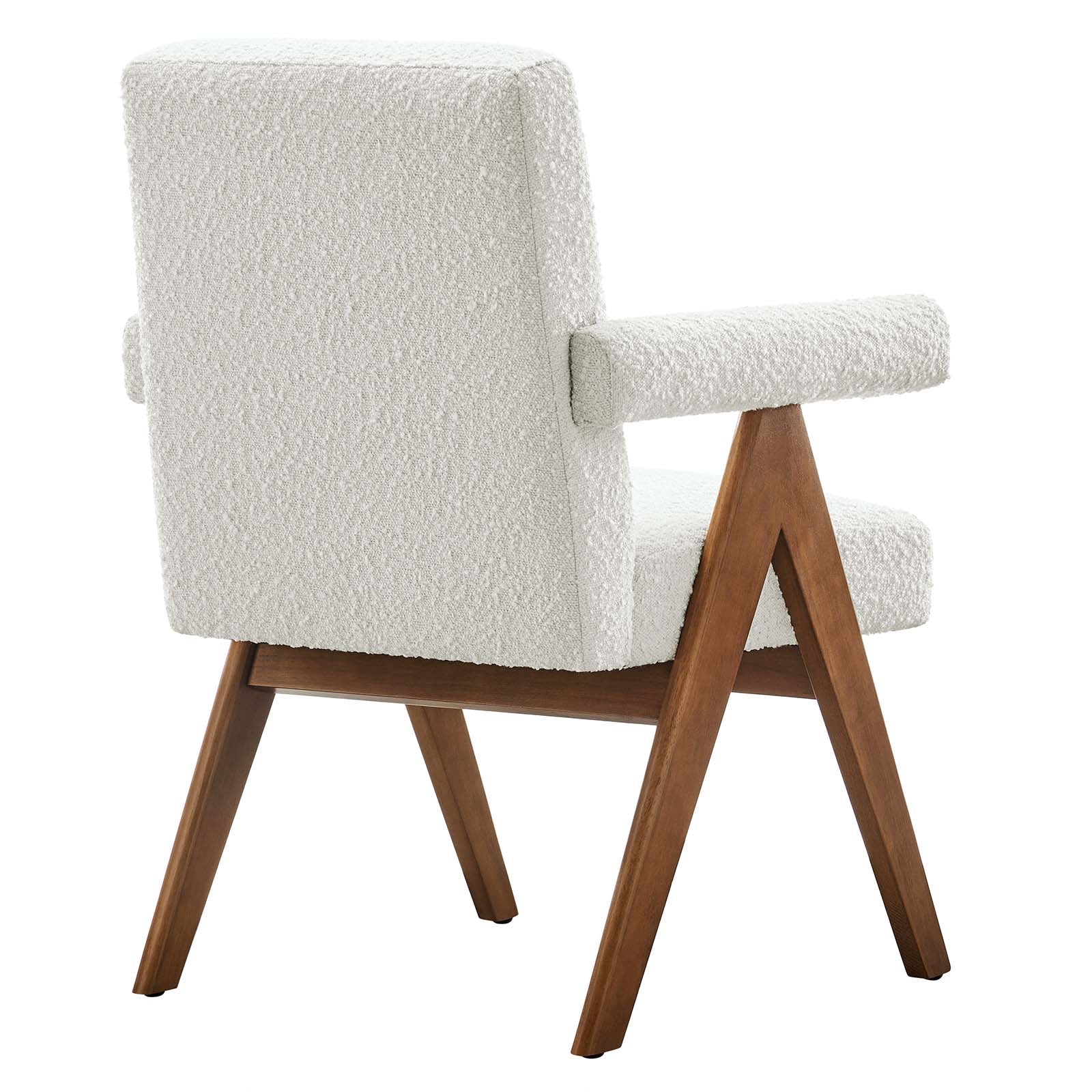 Lyra Boucle Fabric Dining Room Chair - Set of 2 By Modway - EEI-6506 | Dining Chairs | Modway - 14