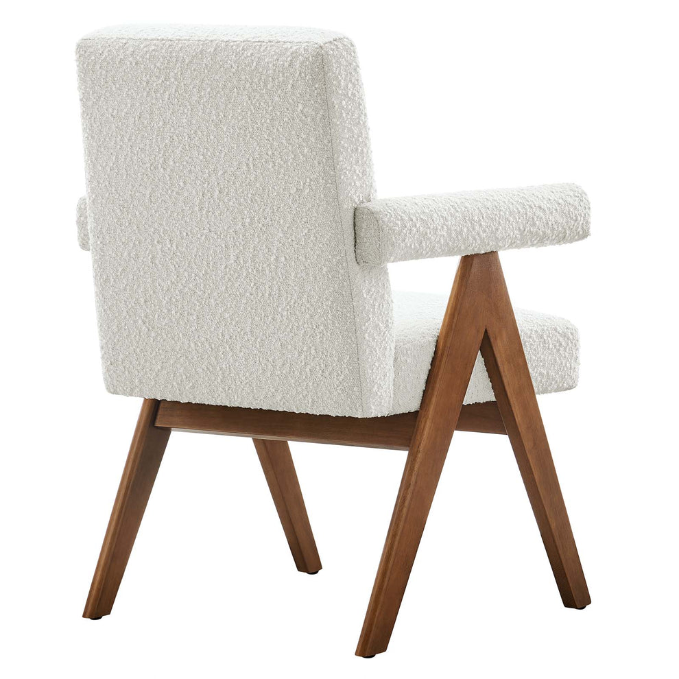 Lyra Boucle Fabric Dining Room Chair - Set of 2 By Modway - EEI-6506 | Dining Chairs | Modishstore - 14