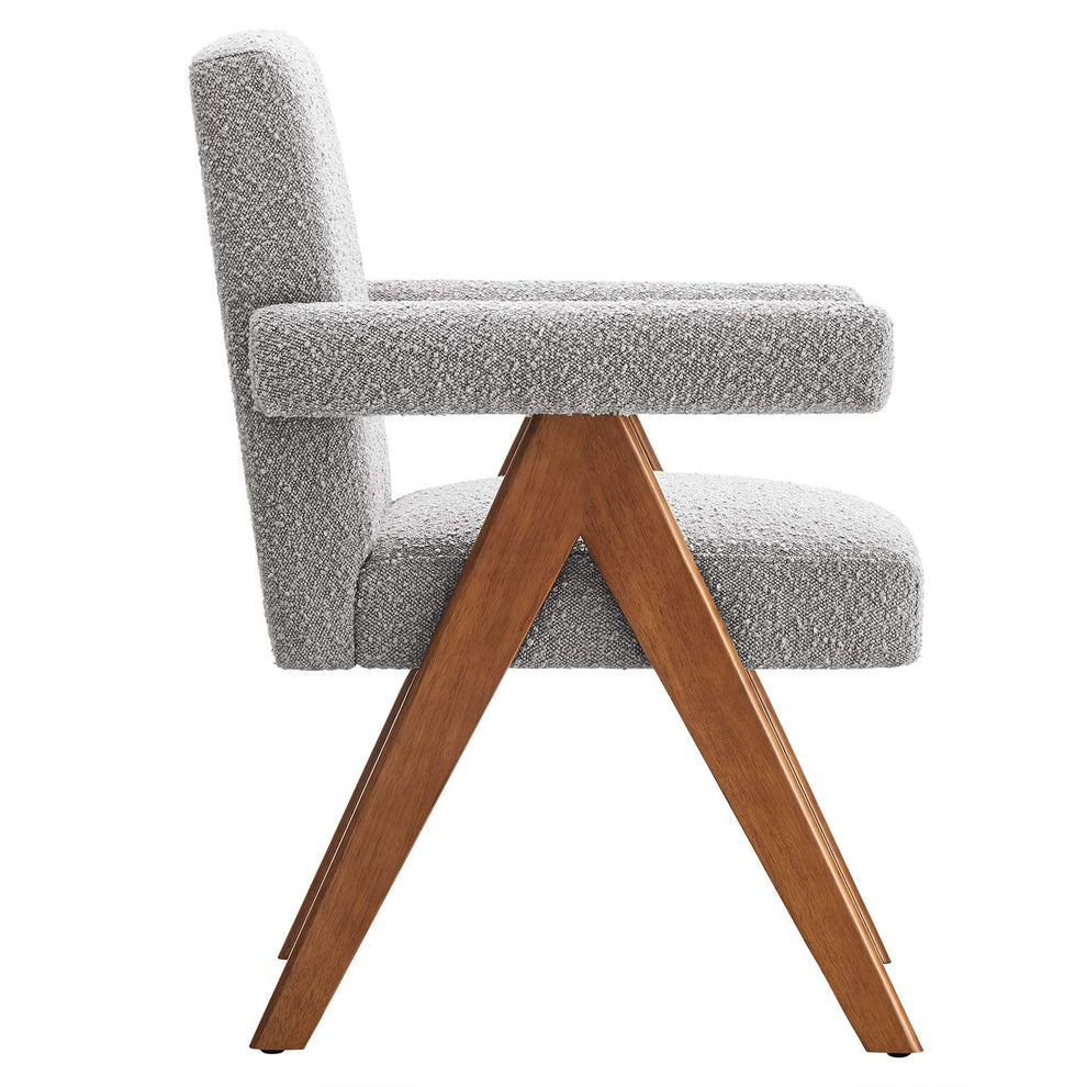 Lyra Boucle Fabric Dining Room Chair - Set of 2 By Modway - EEI-6506 | Dining Chairs | Modishstore - 22