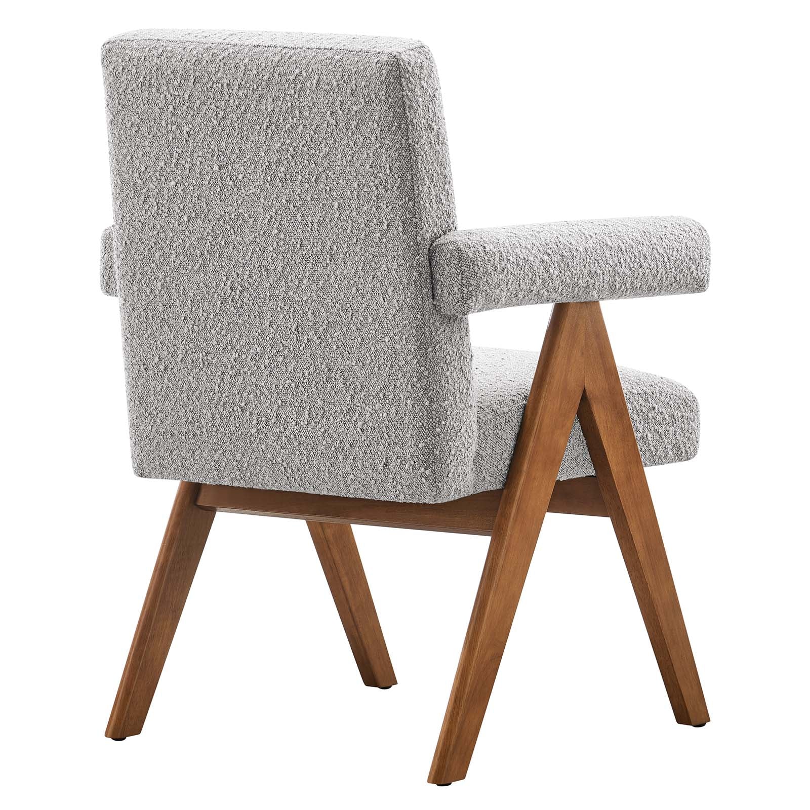 Lyra Boucle Fabric Dining Room Chair - Set of 2 By Modway - EEI-6506 | Dining Chairs | Modway - 23