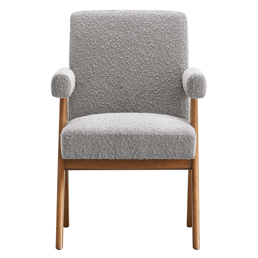 Lyra Boucle Fabric Dining Room Chair - Set of 2 By Modway - EEI-6506 | Dining Chairs | Modishstore - 24