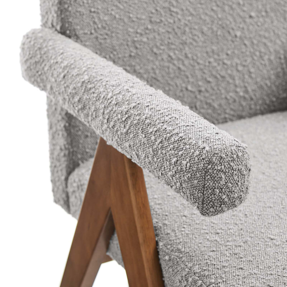 Lyra Boucle Fabric Dining Room Chair - Set of 2 By Modway - EEI-6506 | Dining Chairs | Modishstore - 25