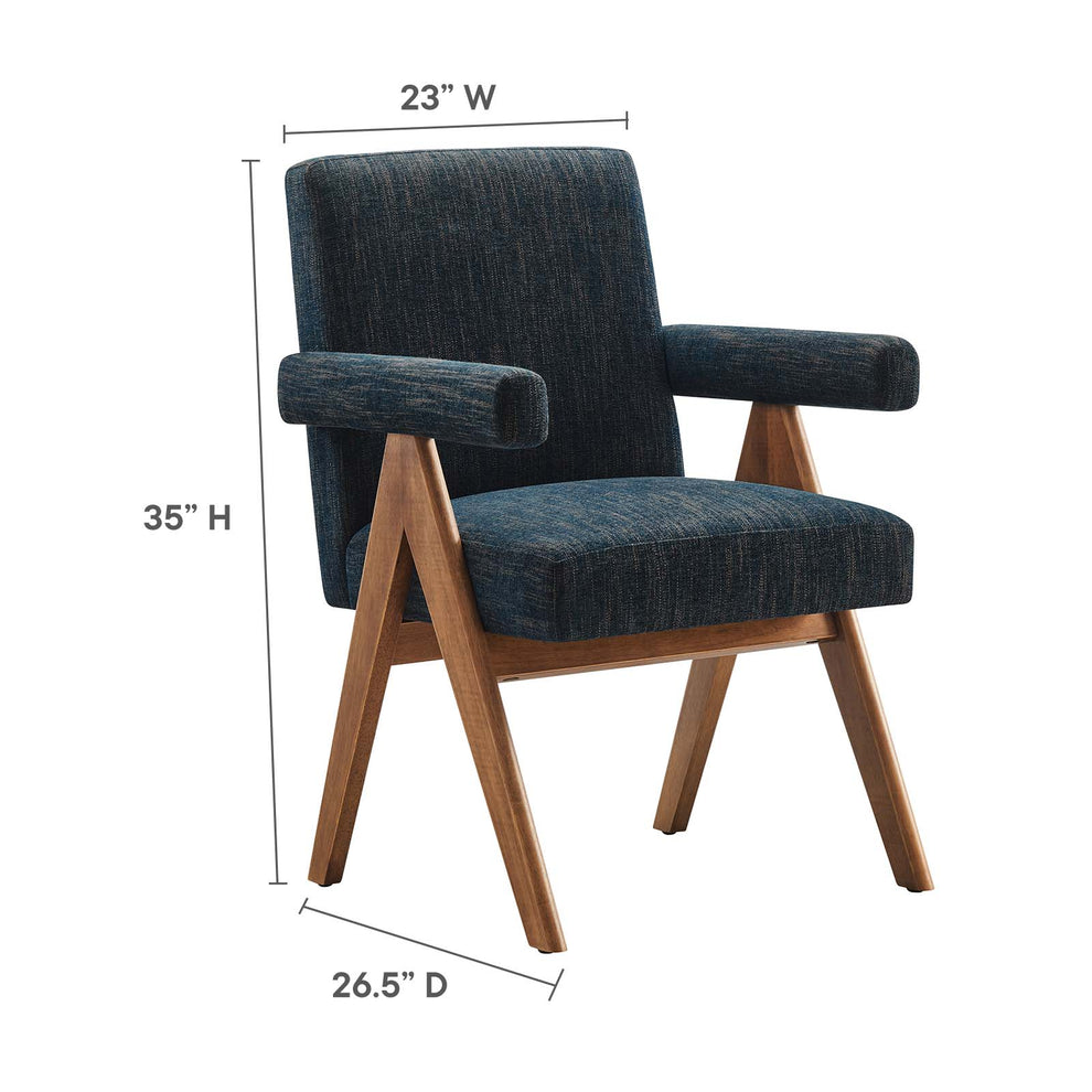 Lyra Fabric Dining Room Chair - Set of 2 By Modway - EEI-6507 | Dining Chairs | Modishstore - 18