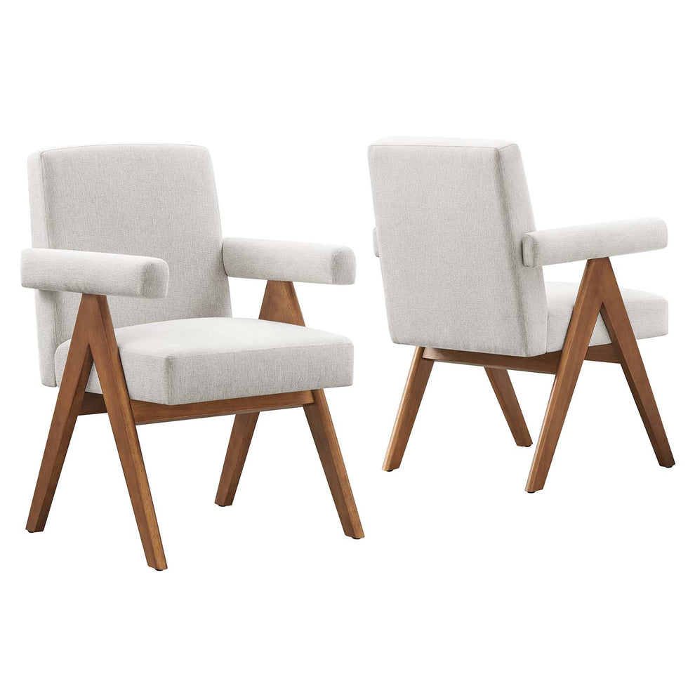 Lyra Fabric Dining Room Chair - Set of 2 By Modway - EEI-6507 | Dining Chairs | Modishstore - 19