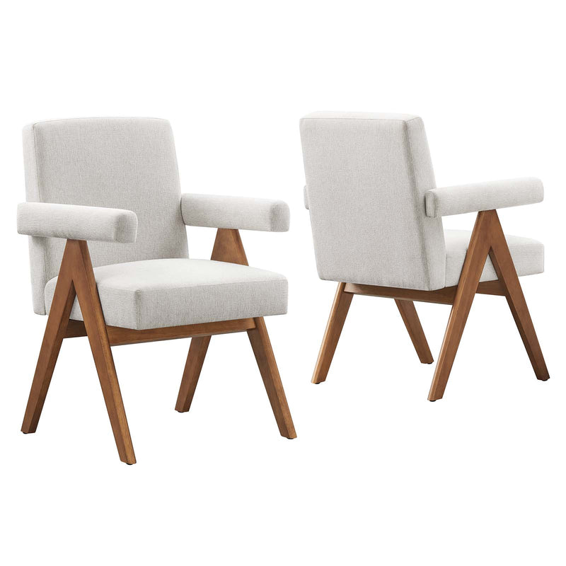 Lyra Fabric Dining Room Chair - Set of 2 By Modway - EEI-6507 | Dining Chairs | Modway - 19