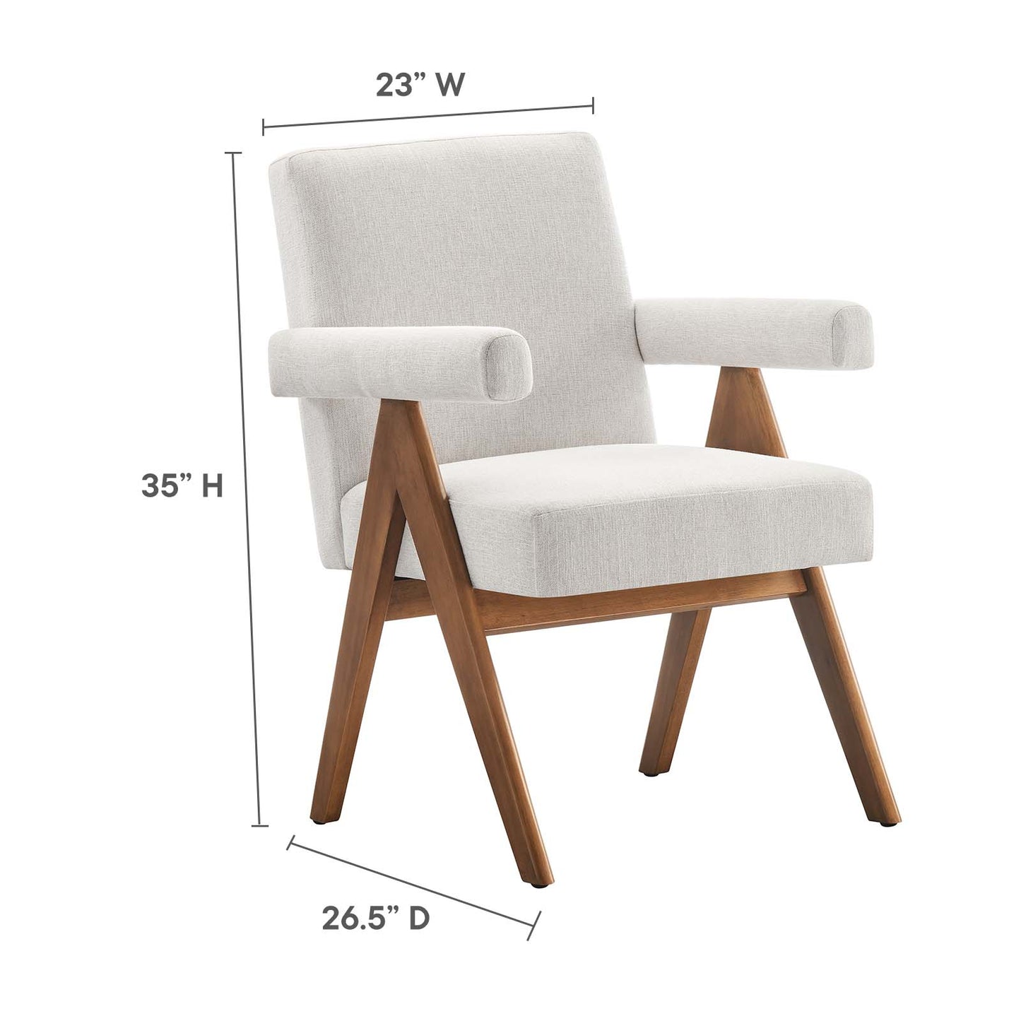 Lyra Fabric Dining Room Chair - Set of 2 By Modway - EEI-6507 | Dining Chairs | Modway - 27