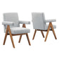Lyra Fabric Dining Room Chair - Set of 2 By Modway - EEI-6507 | Dining Chairs | Modway - 28
