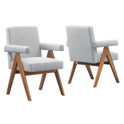 Lyra Fabric Dining Room Chair - Set of 2 By Modway - EEI-6507 | Dining Chairs | Modishstore - 28