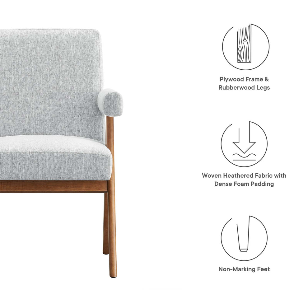 Lyra Fabric Dining Room Chair - Set of 2 By Modway - EEI-6507 | Dining Chairs | Modishstore - 35