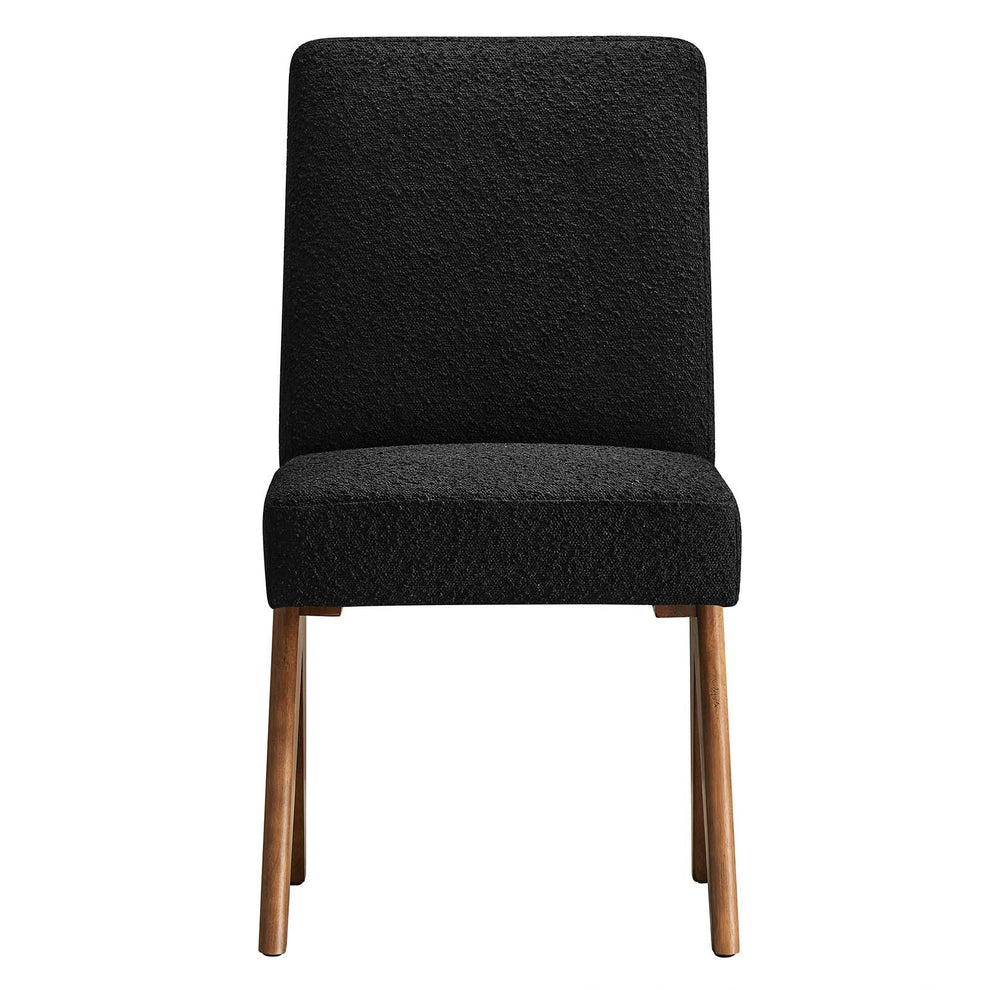 Lyra Boucle Fabric Dining Room Side Chair - Set of 2 By Modway - EEI-6508 | Dining Chairs | Modishstore - 6