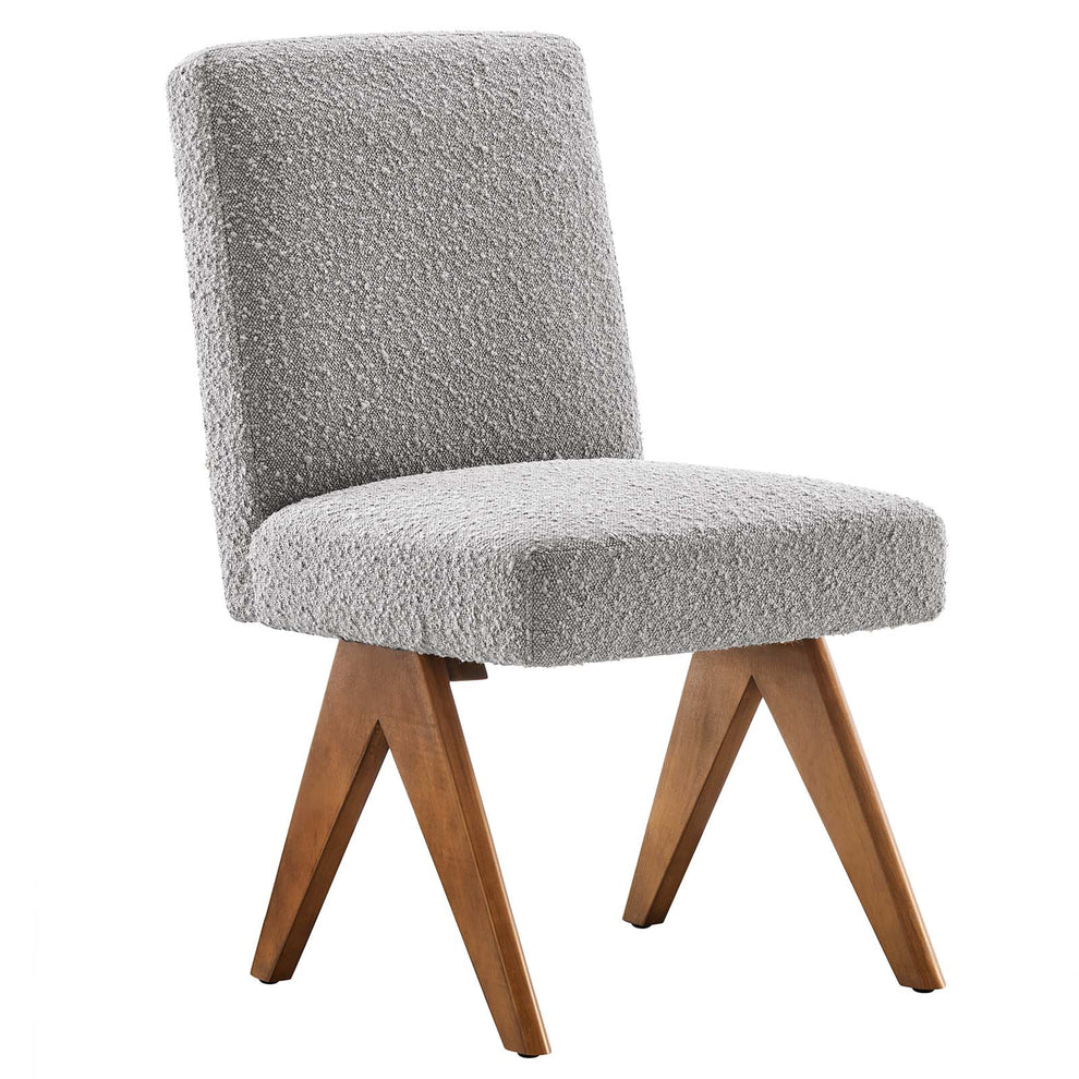 Lyra Boucle Fabric Dining Room Side Chair - Set of 2 By Modway - EEI-6508 | Dining Chairs | Modishstore - 21