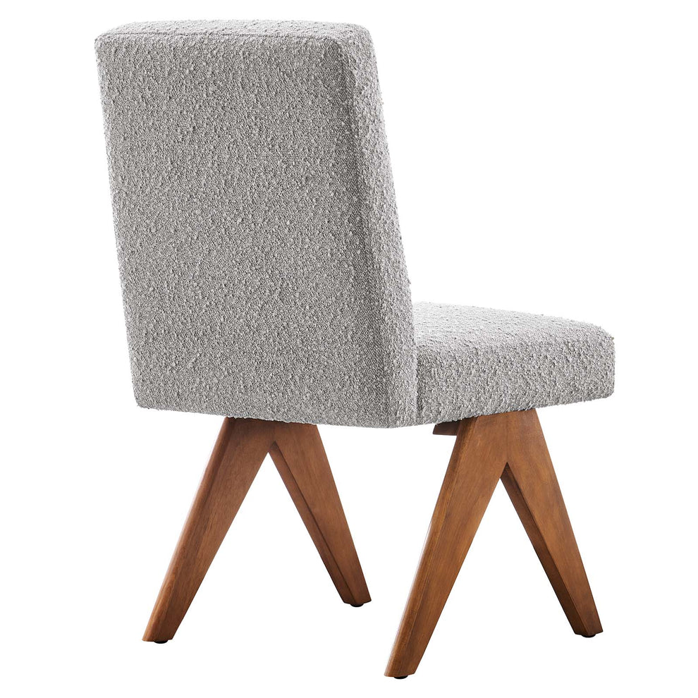 Lyra Boucle Fabric Dining Room Side Chair - Set of 2 By Modway - EEI-6508 | Dining Chairs | Modishstore - 22