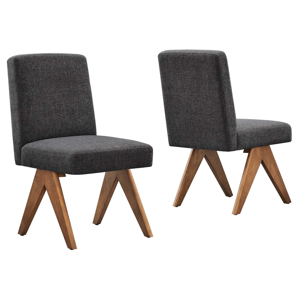 Lyra Fabric Dining Room Side Chair - Set of 2 By Modway - EEI-6509 | Dining Chairs | Modishstore - 2
