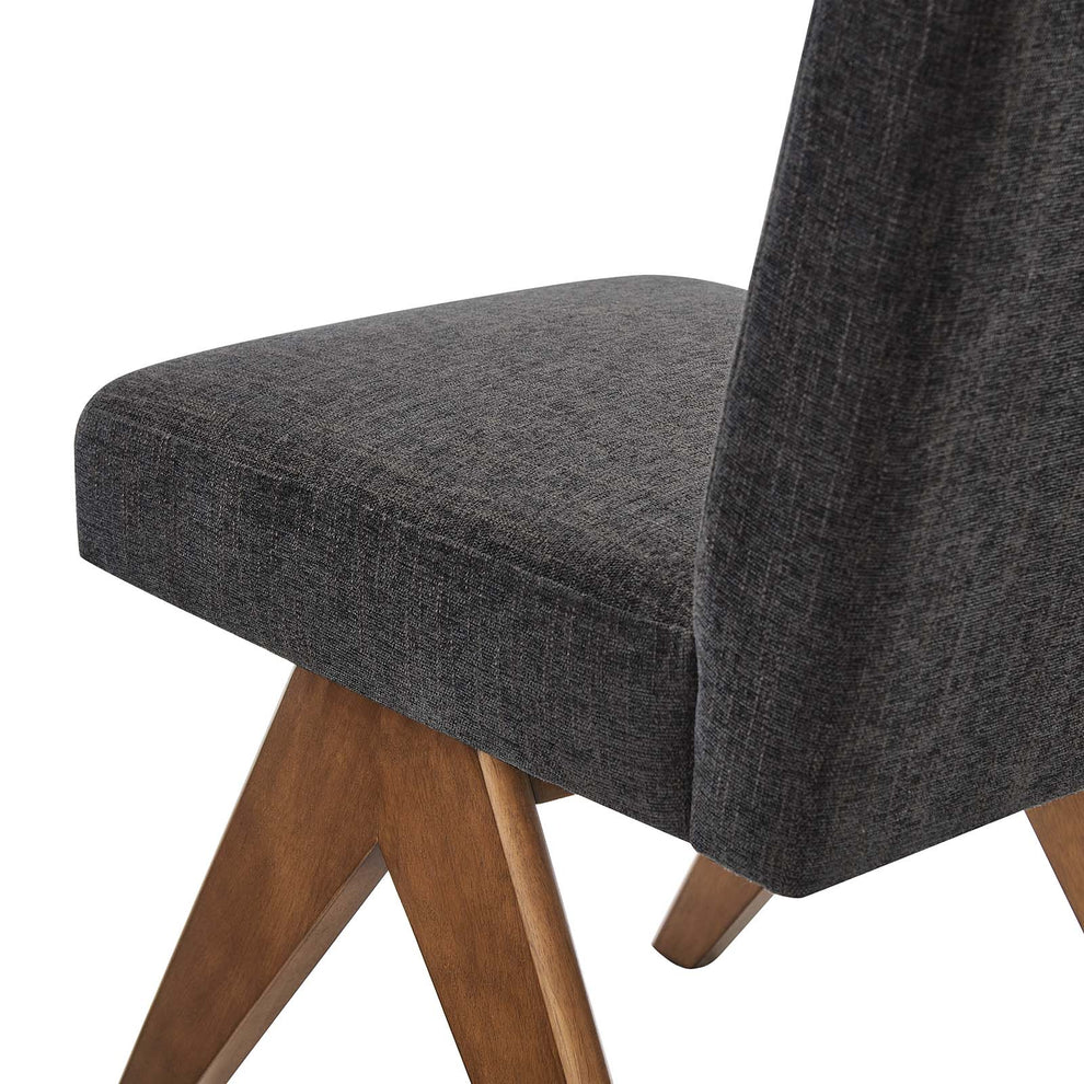 Lyra Fabric Dining Room Side Chair - Set of 2 By Modway - EEI-6509 | Dining Chairs | Modishstore - 7