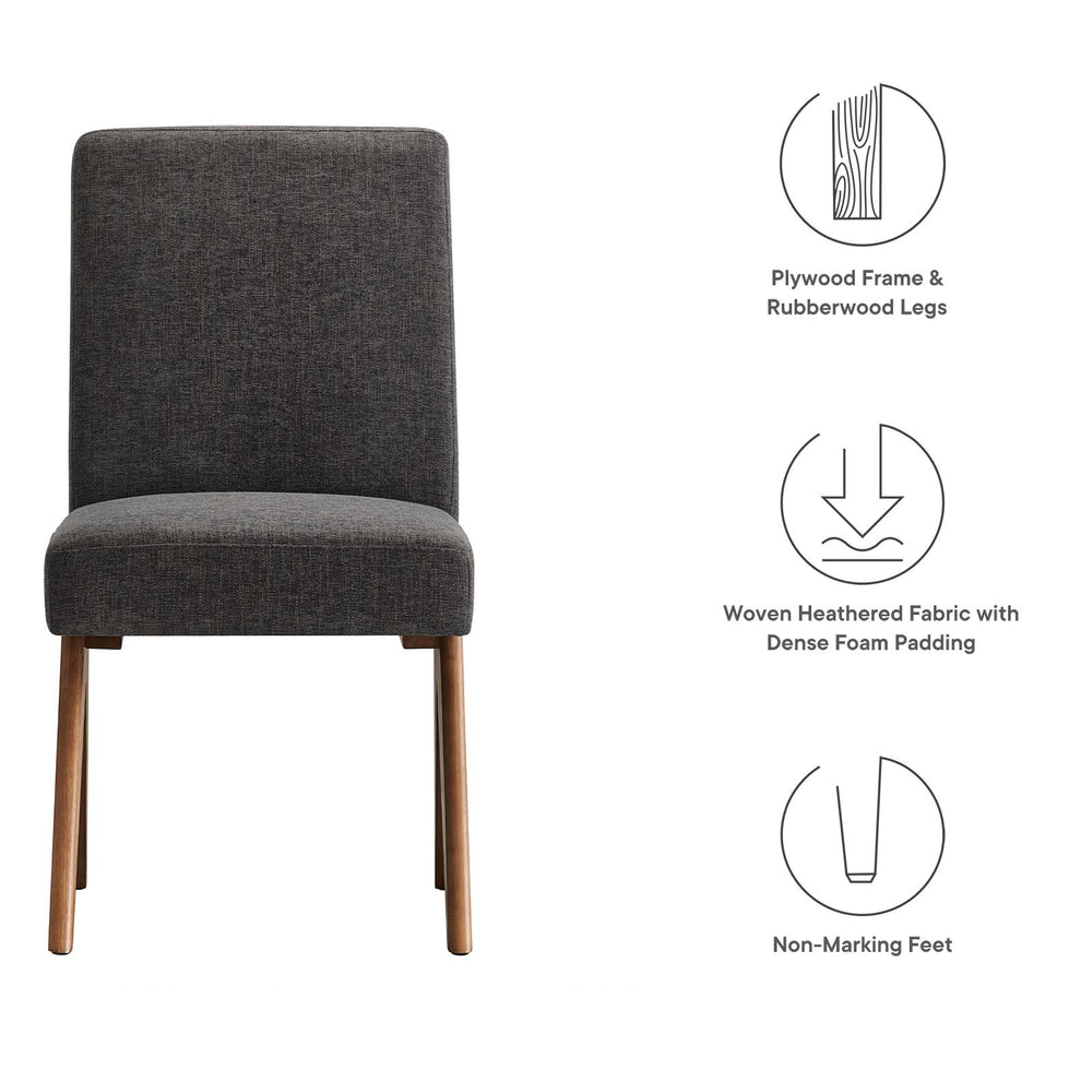 Lyra Fabric Dining Room Side Chair - Set of 2 By Modway - EEI-6509 | Dining Chairs | Modishstore - 8
