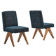 Lyra Fabric Dining Room Side Chair - Set of 2 By Modway - EEI-6509 | Dining Chairs | Modway - 10