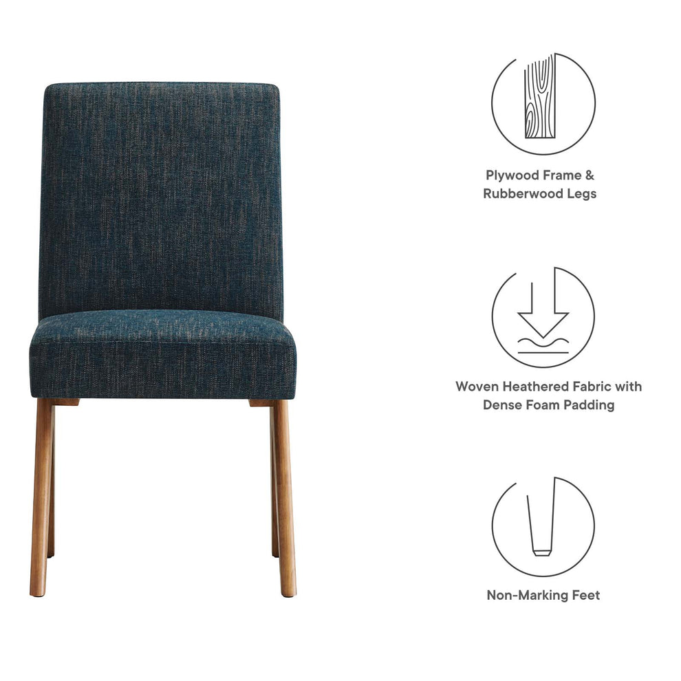 Lyra Fabric Dining Room Side Chair - Set of 2 By Modway - EEI-6509 | Dining Chairs | Modishstore - 17