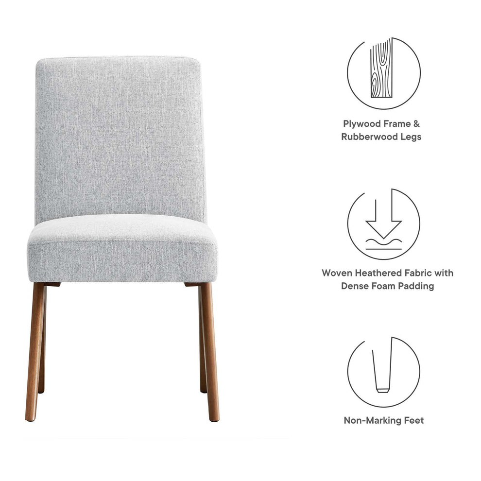 Lyra Fabric Dining Room Side Chair - Set of 2 By Modway - EEI-6509 | Dining Chairs | Modishstore - 35