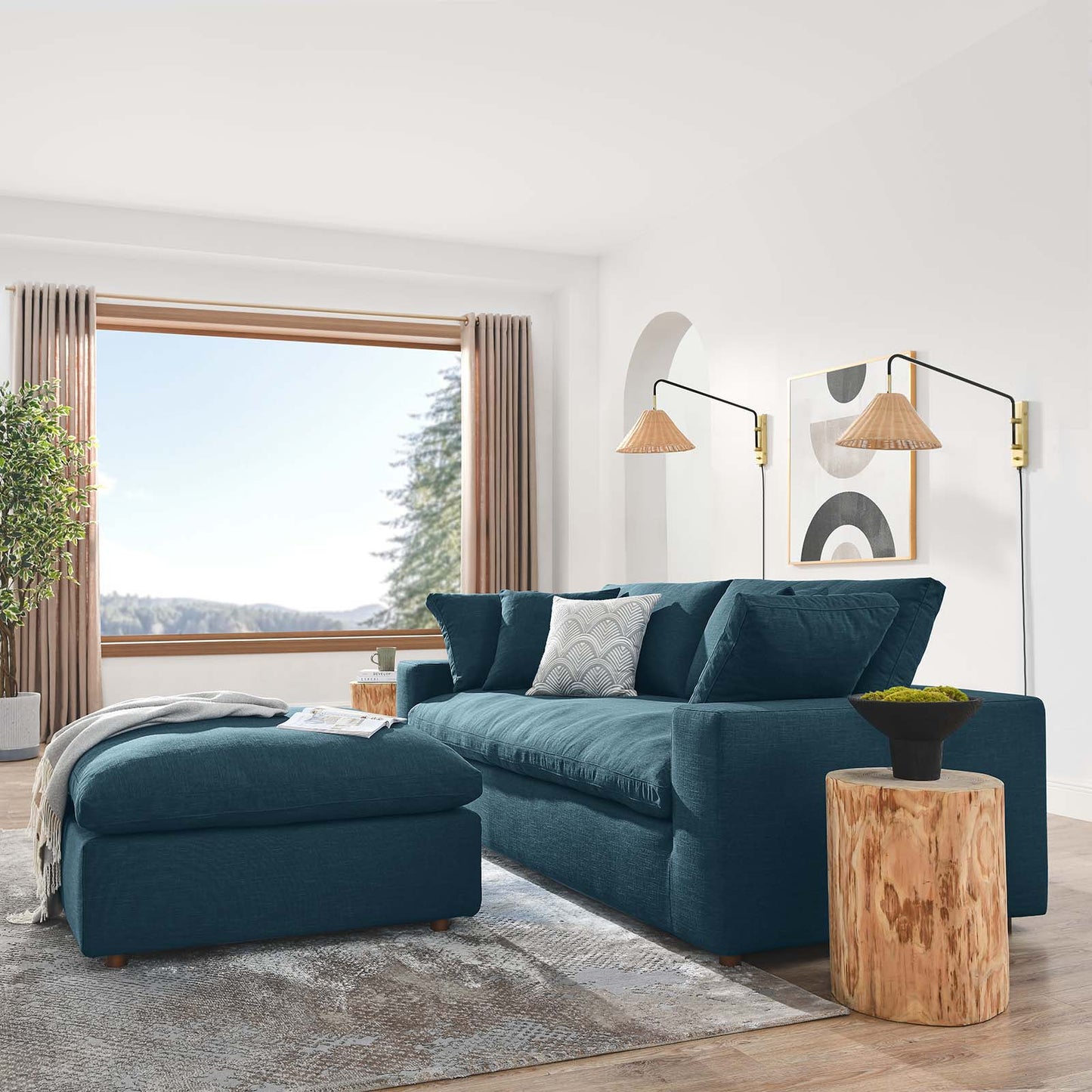 Commix Down Filled Overstuffed Sectional Sofa By Modway - EEI-6510 | Sectional | Modishstore - 13